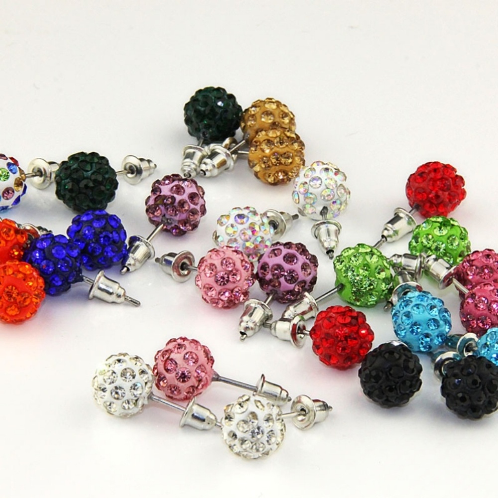 Earrings Set - 14 Pair Post Dainty Disco